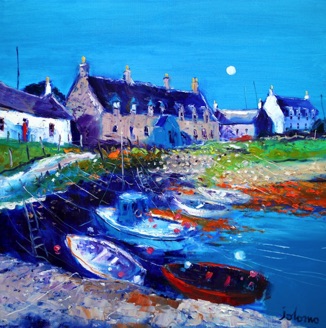 Moonrise Arinagour Isle of Coll 30x30 Moonrise Arinagour Isle of Coll 30x30